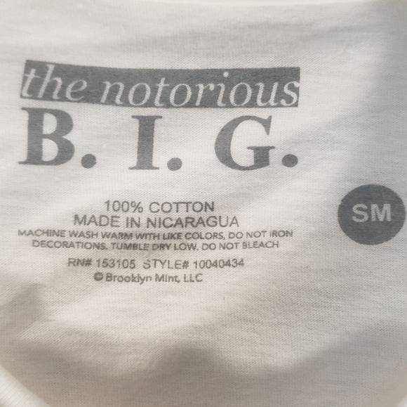 Men's Notorious B.I.G T-shirt - Picture 4 of 5